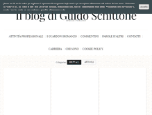 Tablet Screenshot of guidoschittone.com